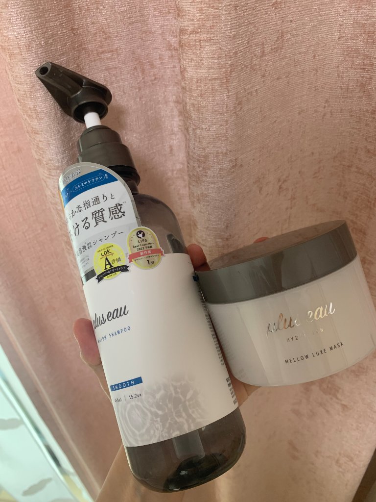  プリュスオー メロウリュクスマスク ジャータイプ/plus eau/ヘアマスク・ヘアパックを使ったクチコミ（1枚目）