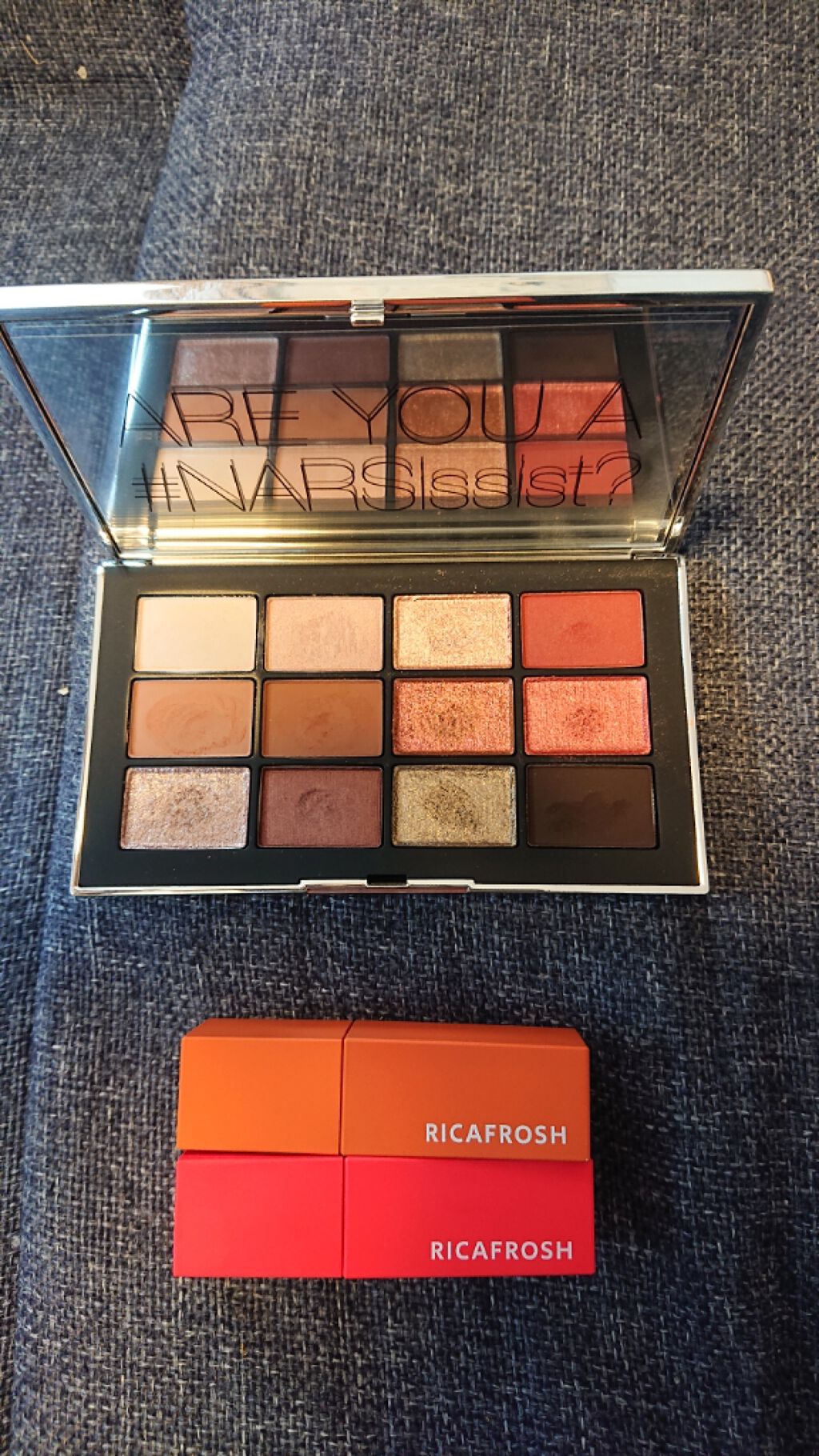 ナーズイスト ウォンテッド アイシャドーパレット/NARS/アイシャドウパレットを使ったクチコミ(1枚目)