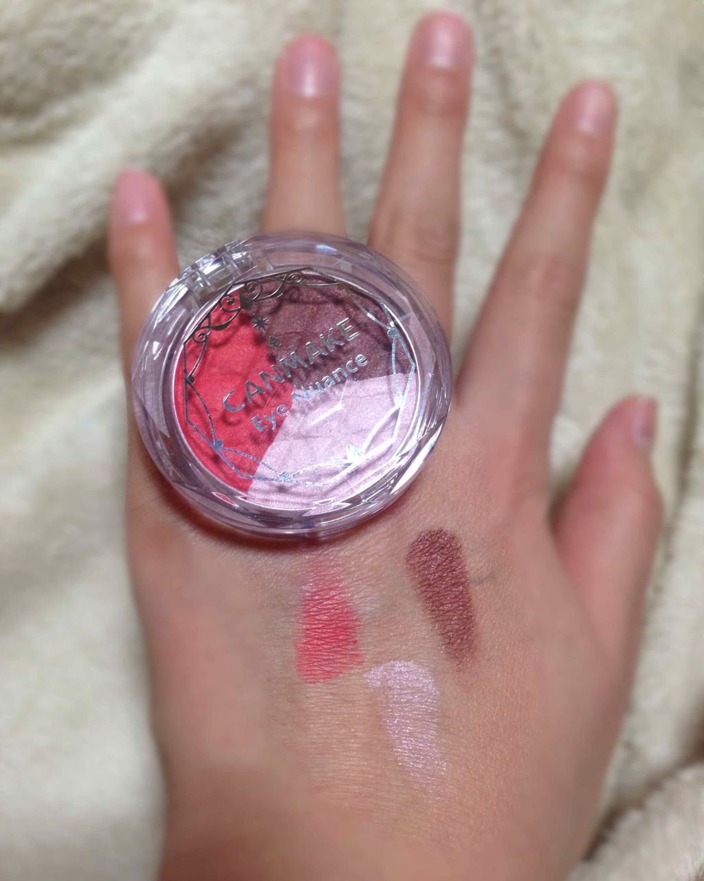 アイニュアンス/キャンメイク/アイシャドウパレットを使ったクチコミ（2枚目）