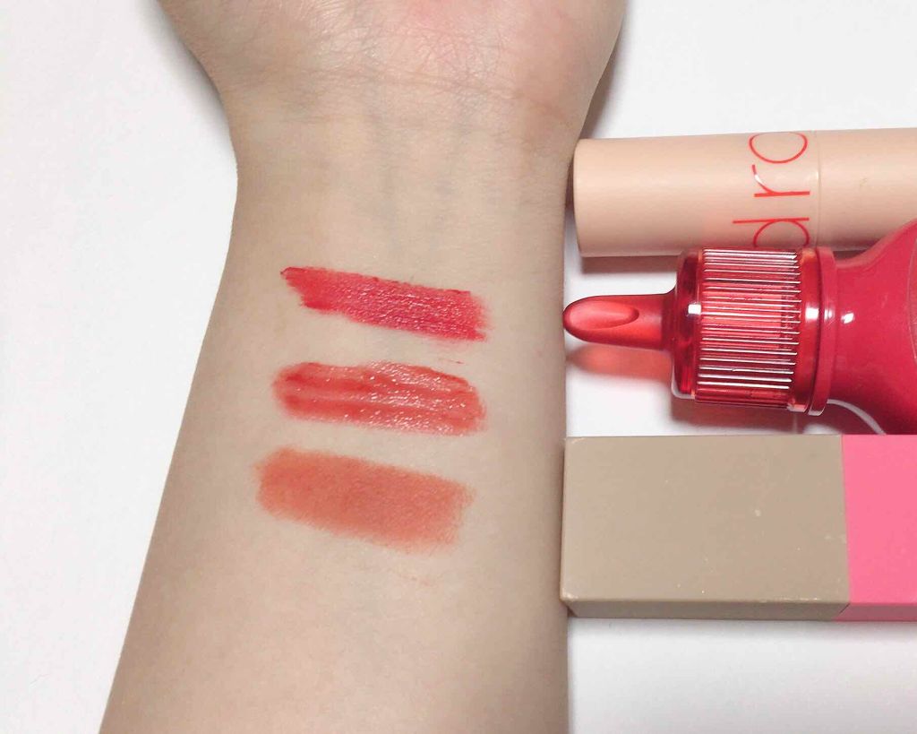 シュガー グロウ ティント/PERIPERA/口紅を使ったクチコミ（3枚目）