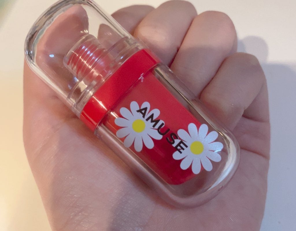 ジェルフィットティント/AMUSE/リップティントを使ったクチコミ(2枚目)