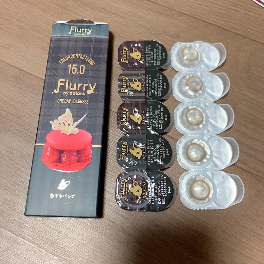 Flurry by colors 1day/Flurry by colors/ワンデー(1DAY)カラコンを使ったクチコミ(3枚目)