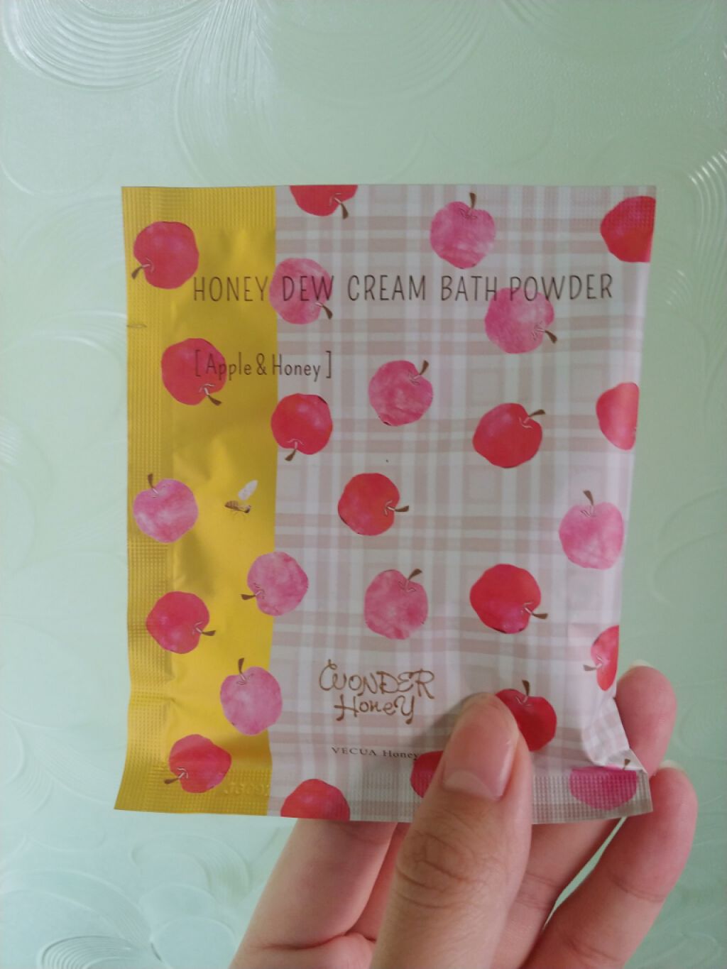 ワンダーハニー とろとろふんわりクリームバス /VECUA Honey/炭酸系入浴剤を使ったクチコミ（1枚目）