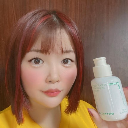 グリーンティーシード ヒアルロン セラム /innisfree/美容液を使ったクチコミ(5枚目)
