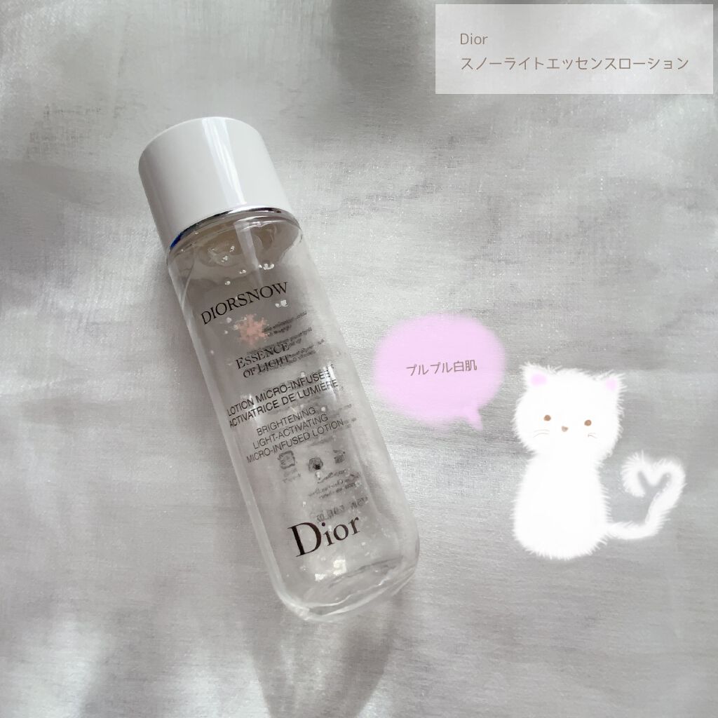 スノー ライト エッセンス ローション (薬用化粧水) (医薬部外品)/Dior/化粧水を使ったクチコミ（1枚目）