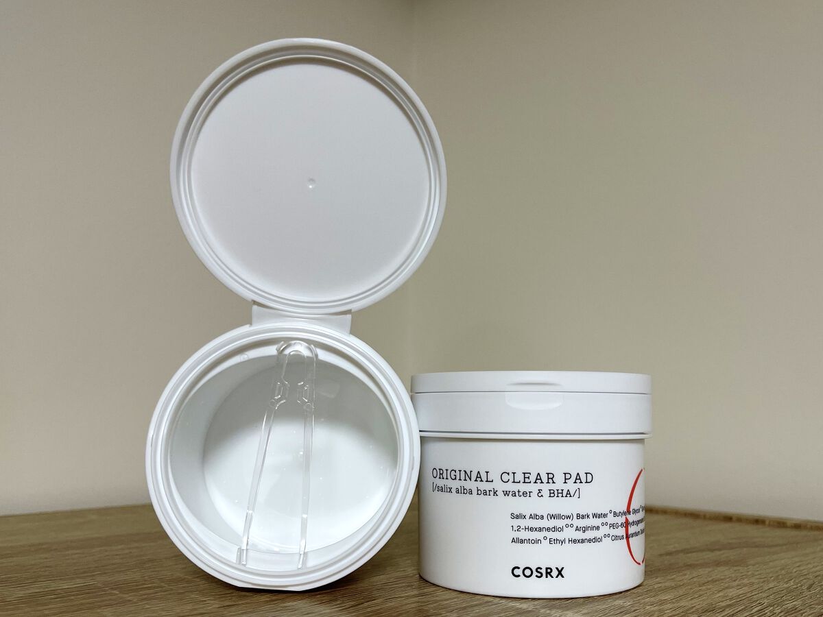 ワンステップオリジナルクリアパッド/COSRX/トナーパッドを使ったクチコミ（1枚目）