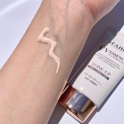 ウォータフルトーンアップサンクリーム/ダルバ/日焼け止めクリームを使ったクチコミ(5枚目)