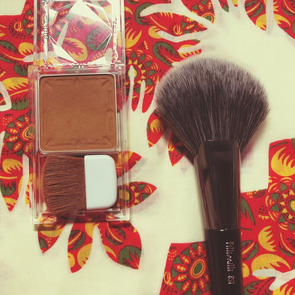 FilliMilli ビッグファンブラシ851/fillimilli/メイクブラシを使ったクチコミ(2枚目)