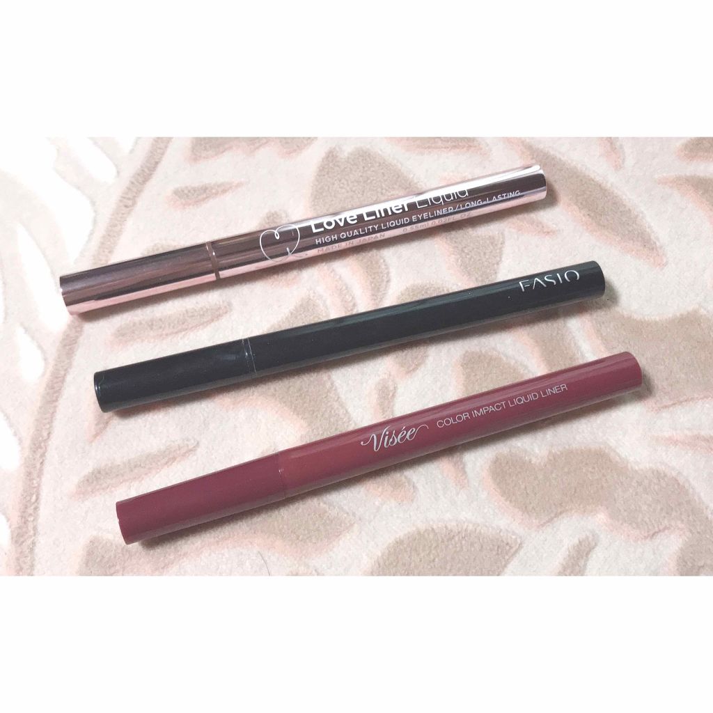 スリム リキッドライナー/FASIO/リキッドアイライナーを使ったクチコミ（1枚目）