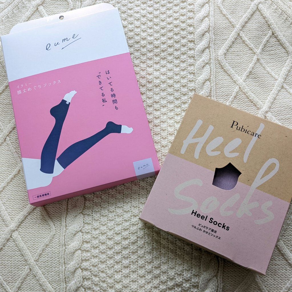 イウミー 膝丈めぐりソックス/eume(イウミー)/着圧ソックス・レギンスを使ったクチコミ(1枚目)