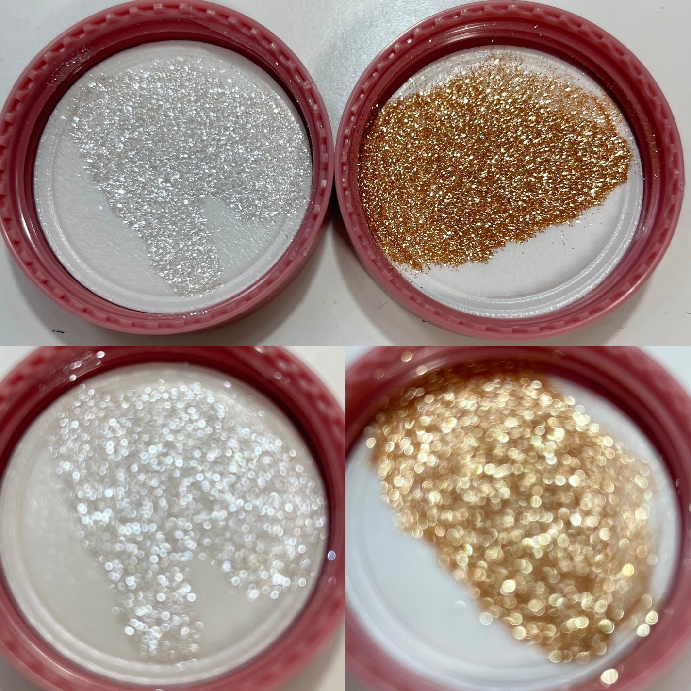 グリッターパウダー/BLING GLOW/パウダーハイライトを使ったクチコミ(4枚目)