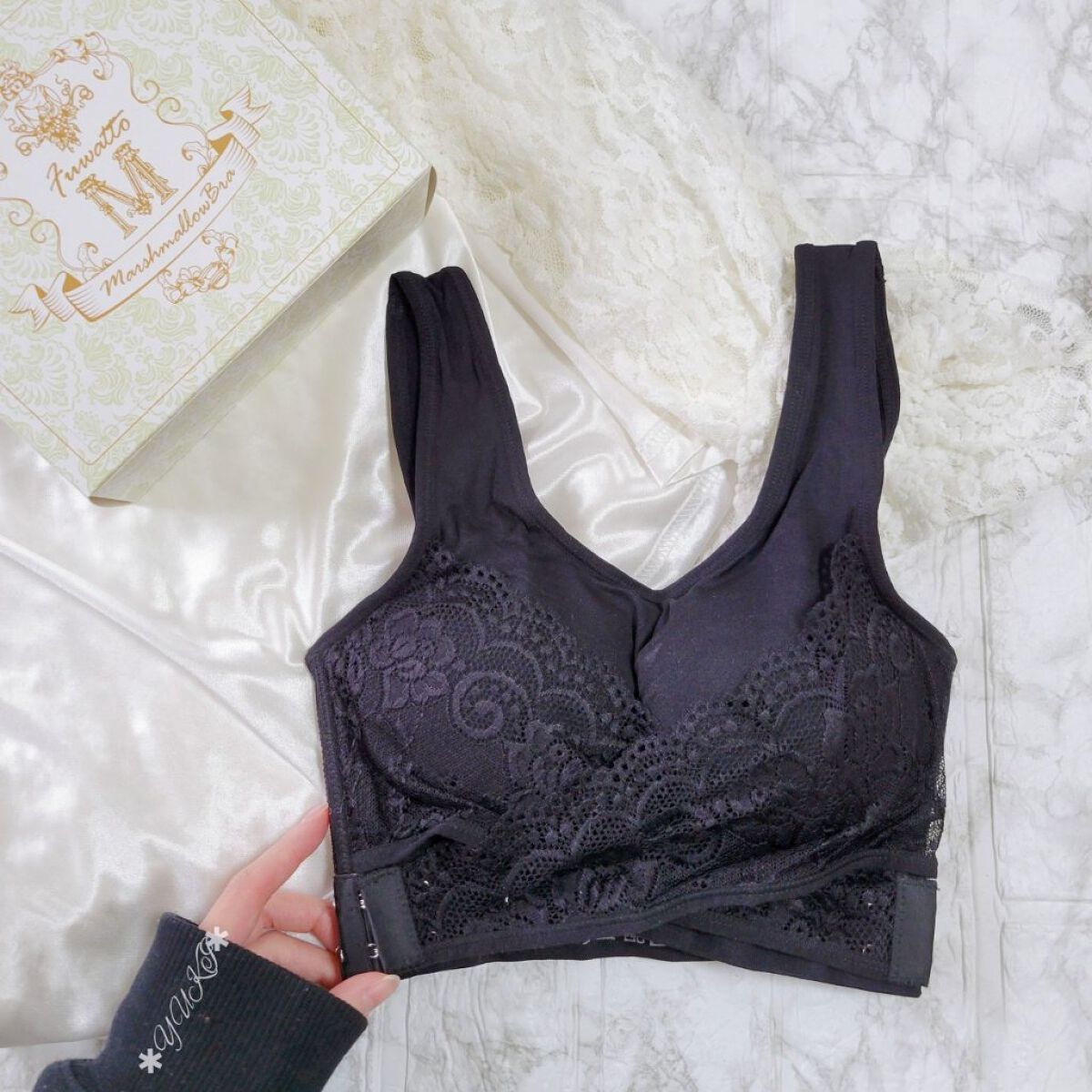 ふわっとマシュマロブラ/クワンジャパン/ナイトブラを使ったクチコミ（1枚目）