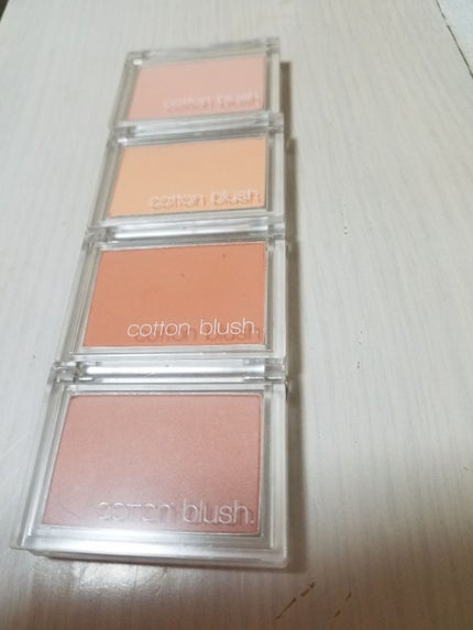 コットン ブラッシャー/MISSHA/パウダーチークを使ったクチコミ(1枚目)