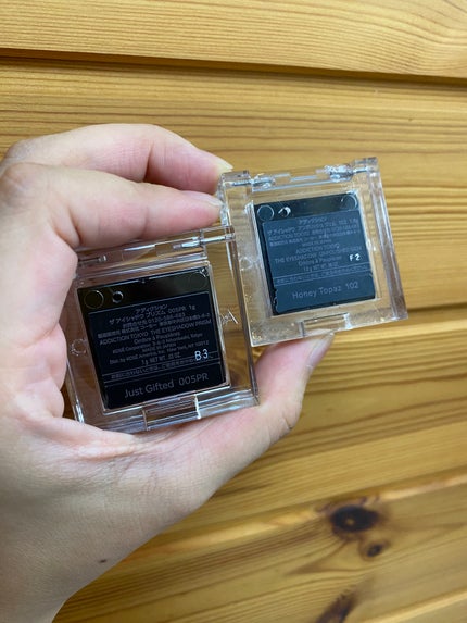 ザ アイシャドウ アンポリッシュ ジェム/ADDICTION/単色アイシャドウを使ったクチコミ(3枚目)