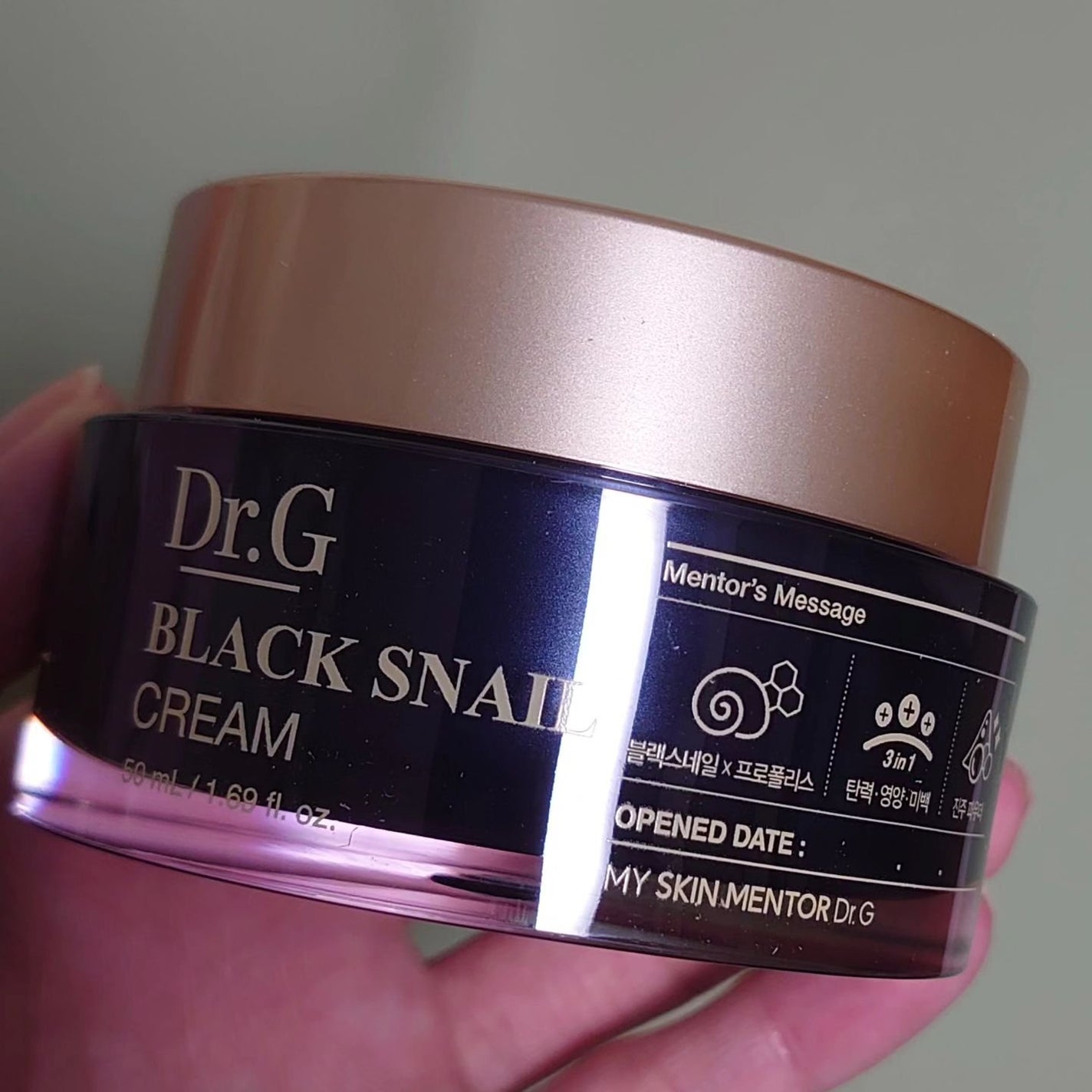 ブラックスネイル クリーム/Dr.G/フェイスクリームを使ったクチコミ(1枚目)