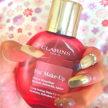 フィックス メイクアップ/CLARINS/ミスト状化粧水を使ったクチコミ（1枚目）