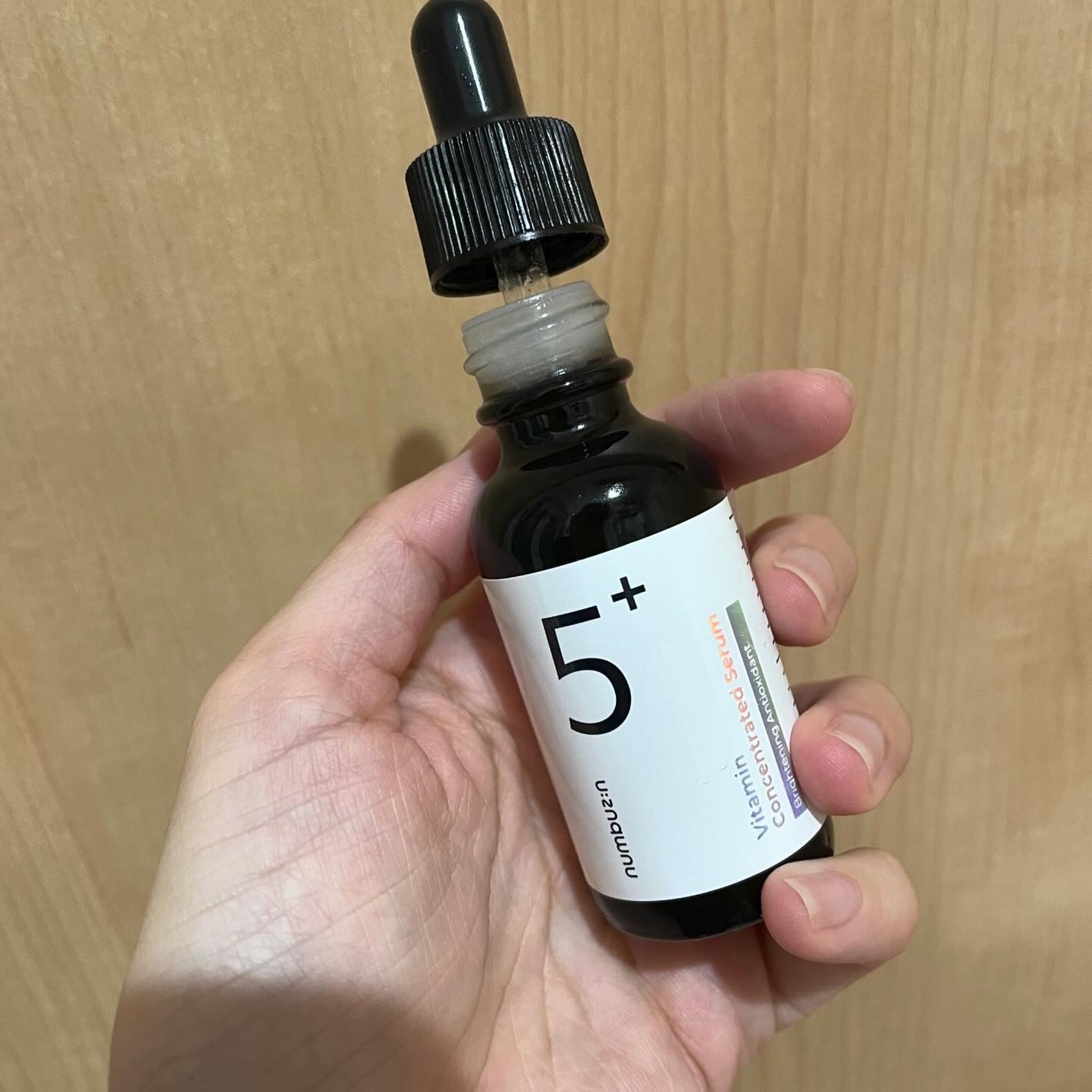 5番 白玉グルタチオンC美容液/numbuzin/美容液を使ったクチコミ(2枚目)