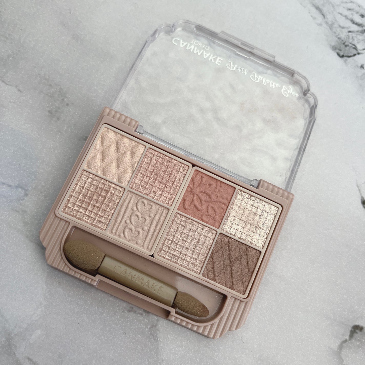 プティパレットアイズ/キャンメイク/パウダーアイシャドウを使ったクチコミ(1枚目)