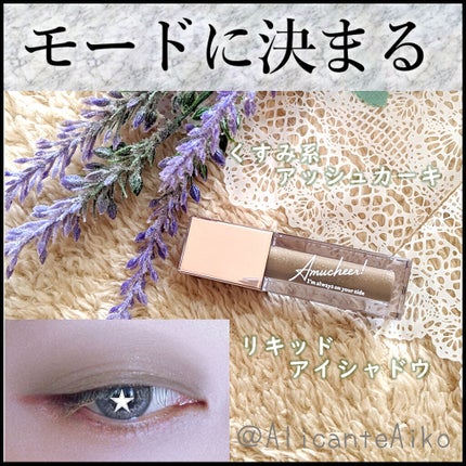 アミュチア セレクトタッチアイシャドウ/クラブ/リキッドアイシャドウを使ったクチコミ(1枚目)