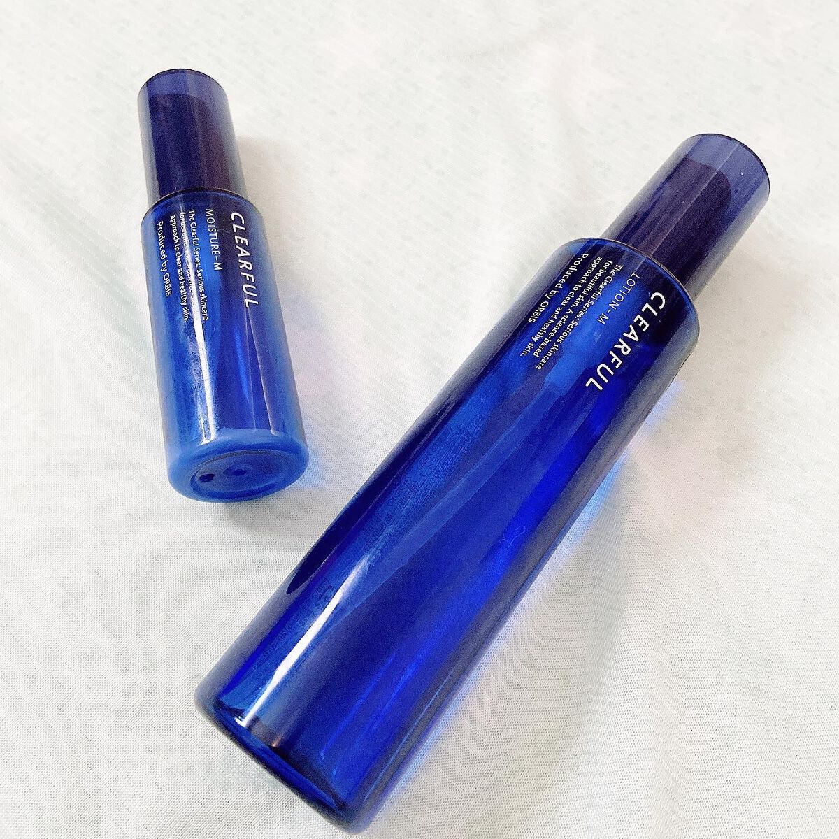 2ステップで時短、尚且つしっかりと潤いも与えてくれるスキンケアアイテム。

オルビスのクリアフルローションとモイスチュアー保湿液。

私事ですが6月下旬に第一子を出産し、育児に追われ記憶がないぐらい忙しい日々を送っていました。
スキンケアに