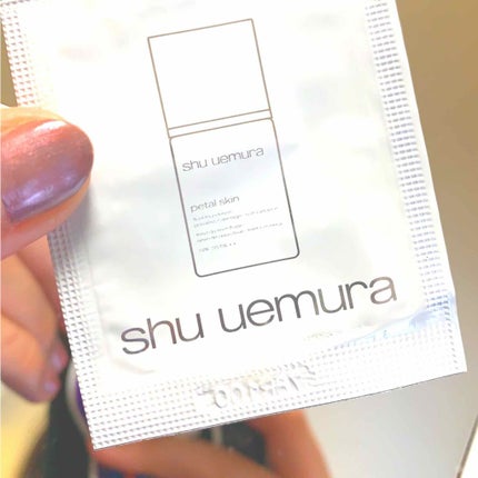 ペタルスキン フルイド ファンデーション/shu uemura/リキッドファンデーションを使ったクチコミ(1枚目)