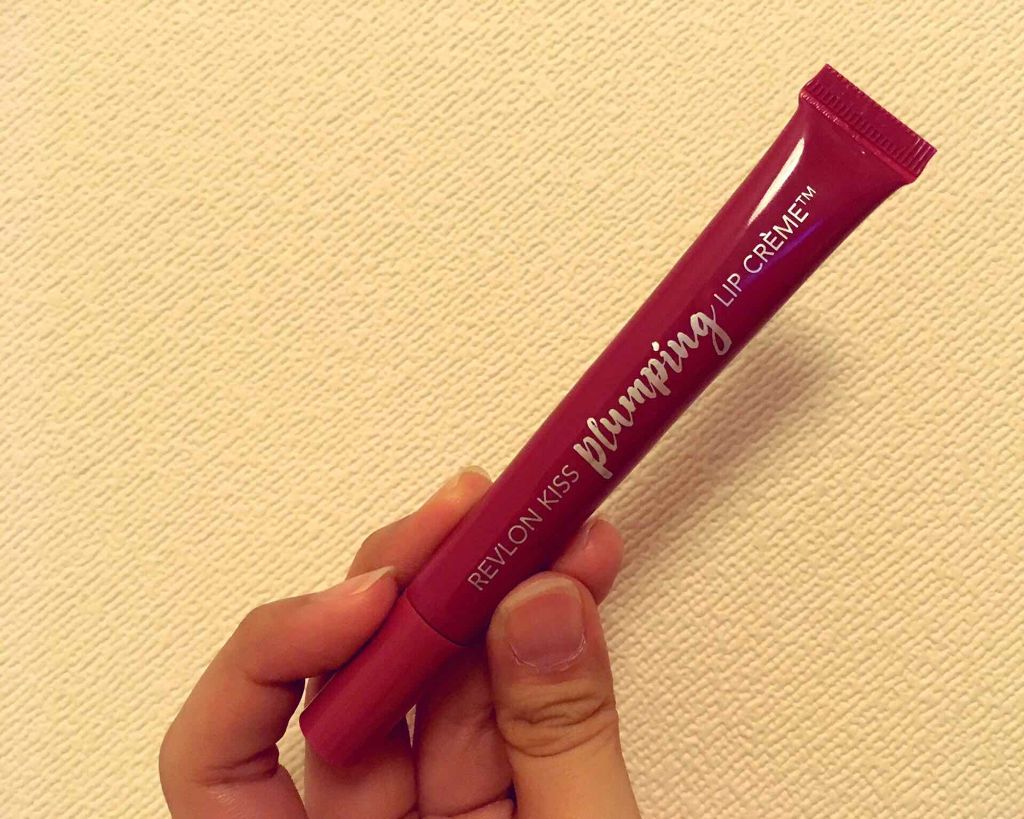 キス プランピング リップ クリーム 535 スパイスド ベリー/REVLON/リップクリームを使ったクチコミ（1枚目）