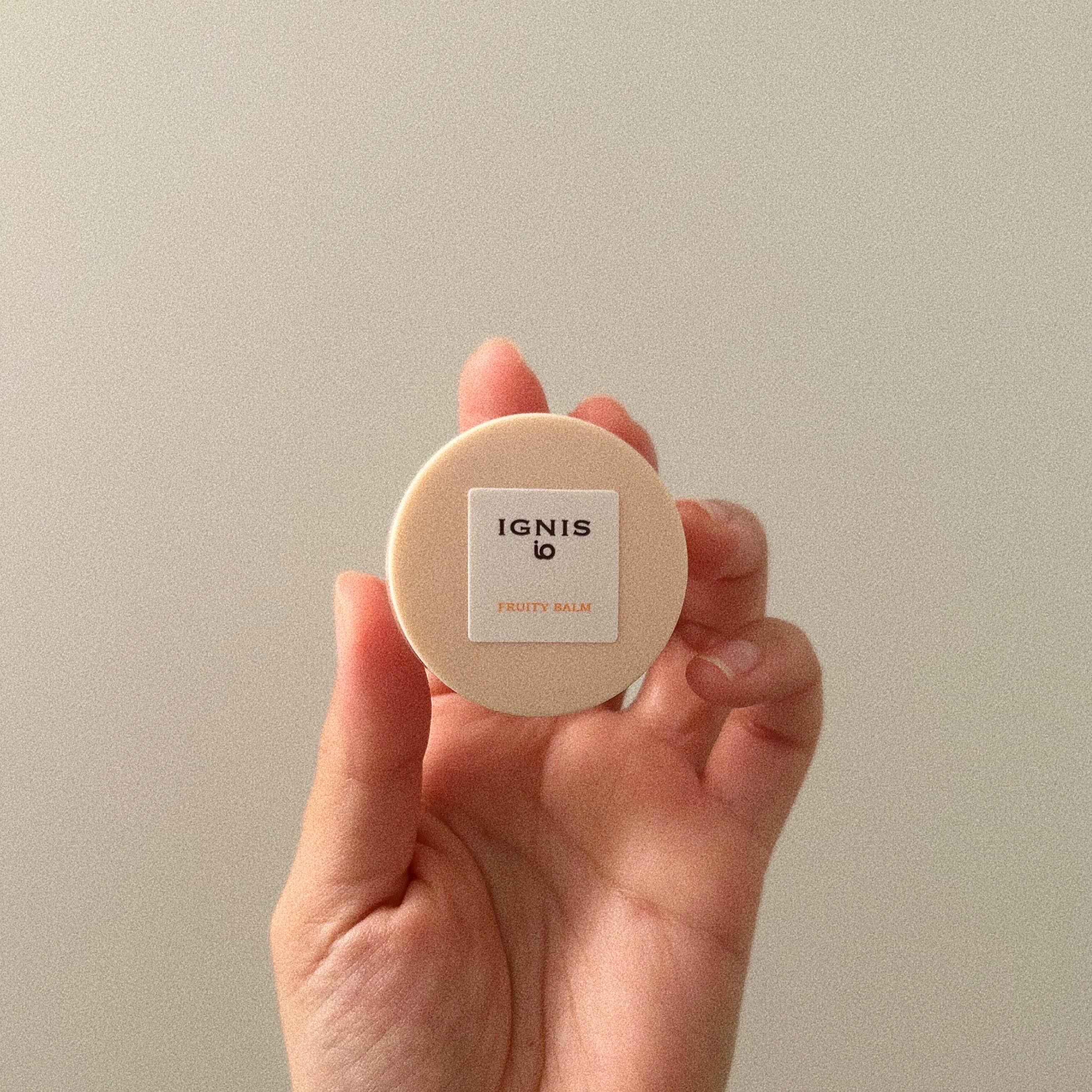 イグニス イオ フルーティ バーム/IGNIS/リップバームを使ったクチコミ（1枚目）