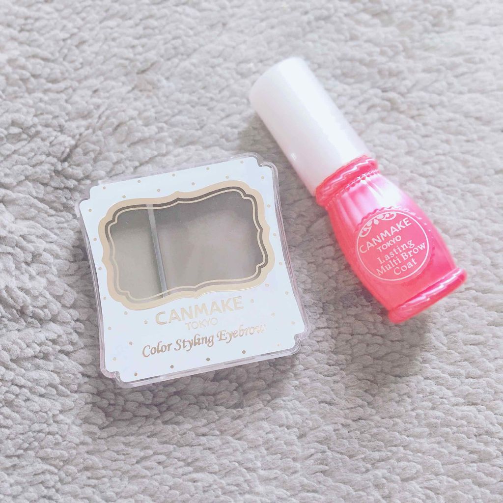 ラスティングマルチブロウコート/キャンメイク/アイブロウコートを使ったクチコミ（1枚目）