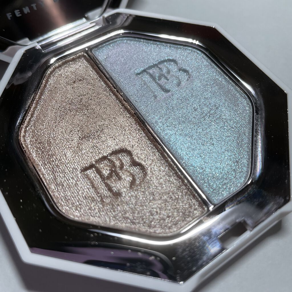 KILLAWATT FREESTYLE HIGHLIGHTER DUO/FENTY BEAUTY BY RIHANNA/パウダーハイライトを使ったクチコミ（3枚目）