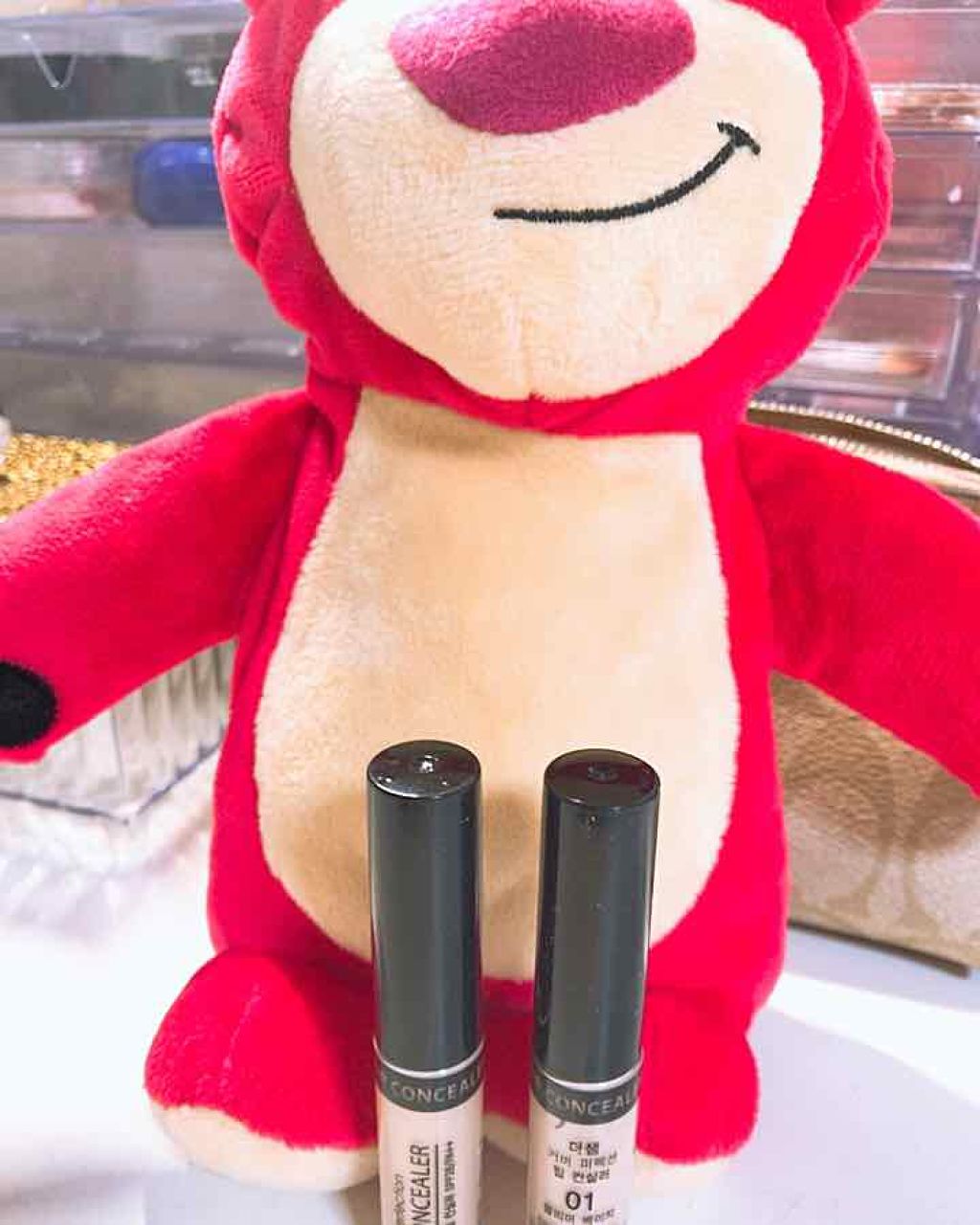 カバーパーフェクション チップコンシーラー/the SAEM/リキッドコンシーラーを使ったクチコミ(1枚目)