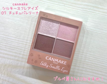 シルキースフレアイズ(マットタイプ)/キャンメイク/アイシャドウパレットを使ったクチコミ(1枚目)