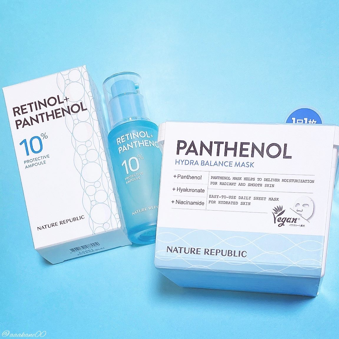 キューブマスク パンテノール/ネイチャーリパブリック/シートマスク・パックを使ったクチコミ（1枚目）