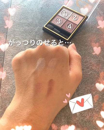 リアルクローズシャドウ/excel/アイシャドウパレットを使ったクチコミ(2枚目)