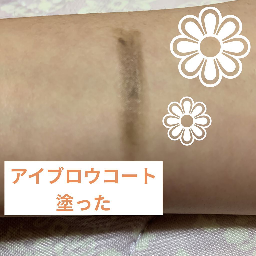 アイブロウコートDA/DAISO/アイブロウコートを使ったクチコミ（3枚目）