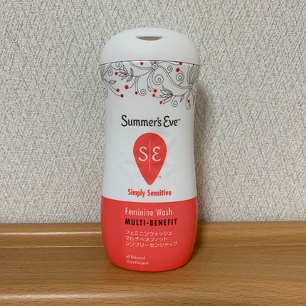 フェミニンウォッシュ マルチベネフィット シンプリーセンシティブ/Summer's Eve(サマーズイブ)/デリケートゾーンケアを使ったクチコミ(1枚目)