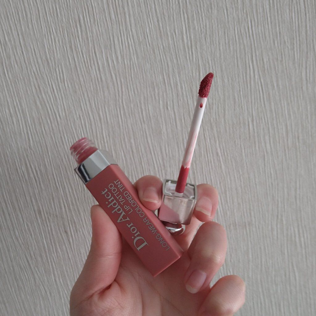 【旧】ディオール アディクト リップ ティント 351 ナチュラル ヌード/Dior/リップグロスを使ったクチコミ（2枚目）