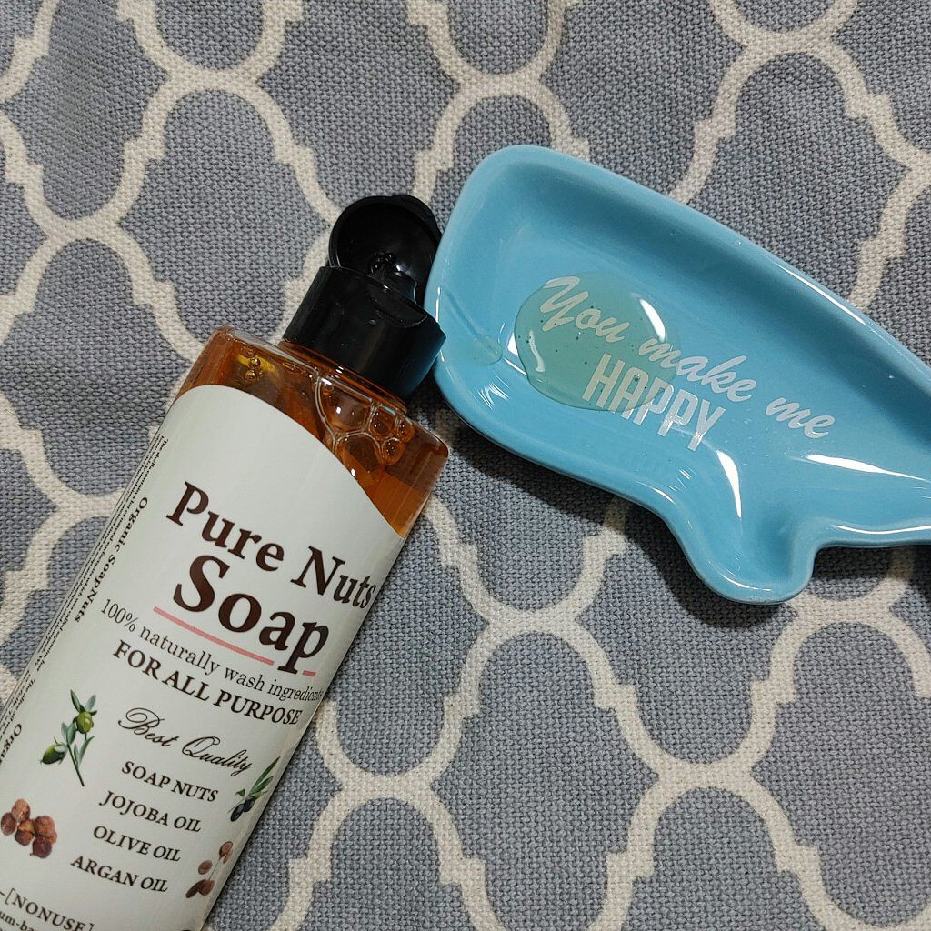 ピュアナッツソープ ホワイトローズの香り/ナチュラセラ/洗顔フォームを使ったクチコミ（3枚目）