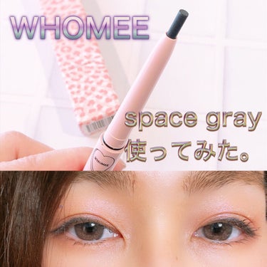 コントロールカラーライナー space gray/WHOMEE/ペンシルアイライナーを使ったクチコミ（1枚目）