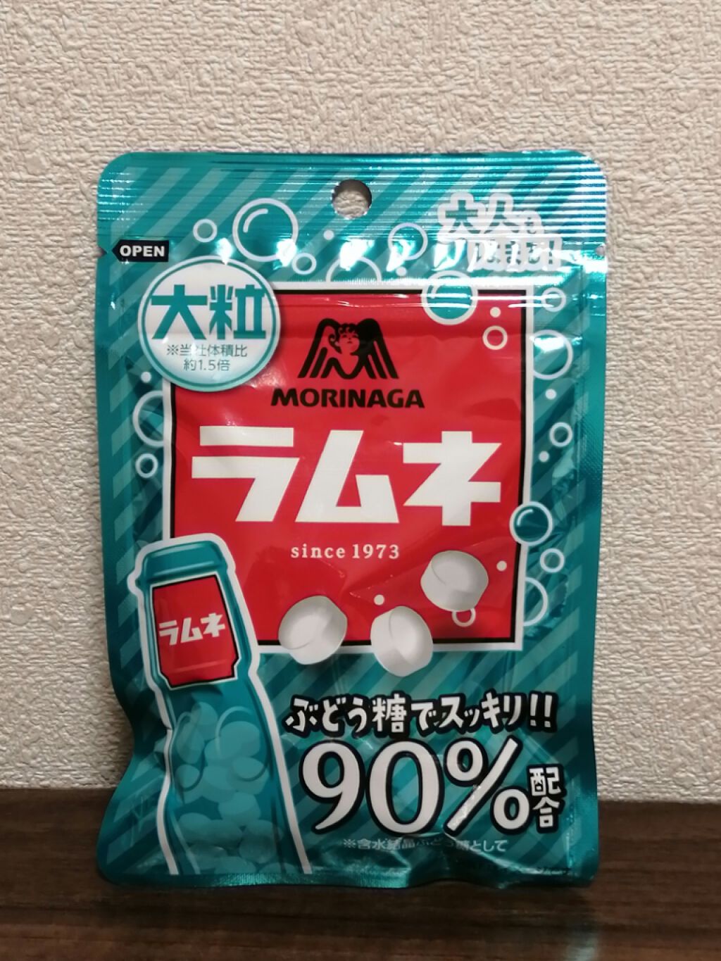 大粒ラムネ/森永製菓/食品を使ったクチコミ(1枚目)