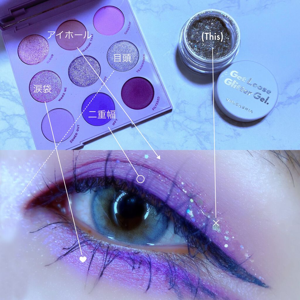 Lilac You A Lot Shadow Palette/ColourPop/アイシャドウパレットを使ったクチコミ(3枚目)