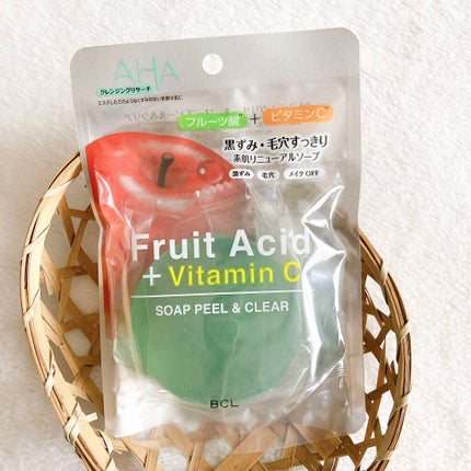 ソープ ピール&クリア/クレンジングリサーチ/洗顔石鹸を使ったクチコミ(1枚目)