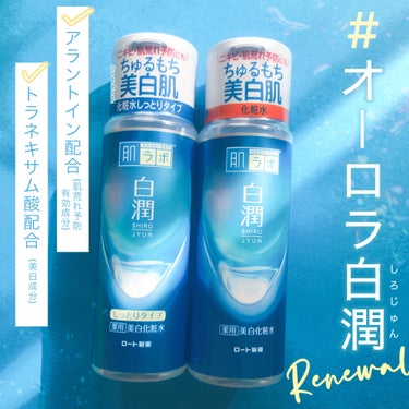 白潤 薬用美白化粧水(しっとりタイプ)/肌ラボ/化粧水を使ったクチコミ（1枚目）