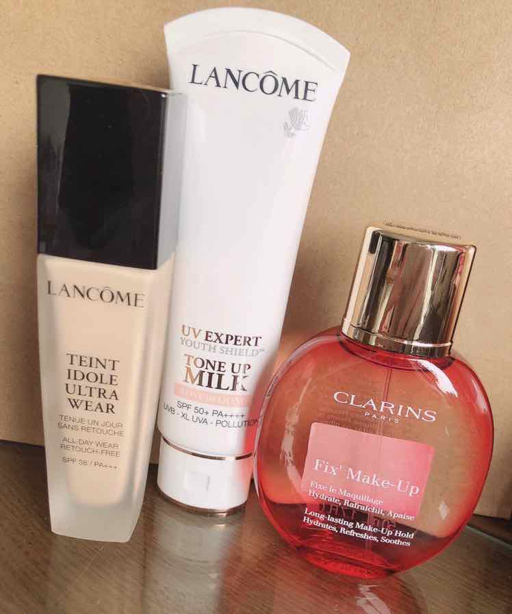 フィックス メイクアップ/CLARINS/ミスト状化粧水を使ったクチコミ(1枚目)