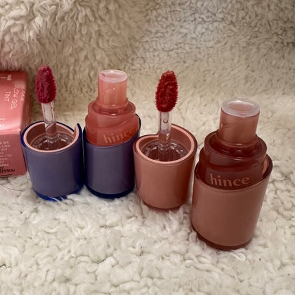 ロウグロウジェルティント/hince/リップティントを使ったクチコミ(2枚目)