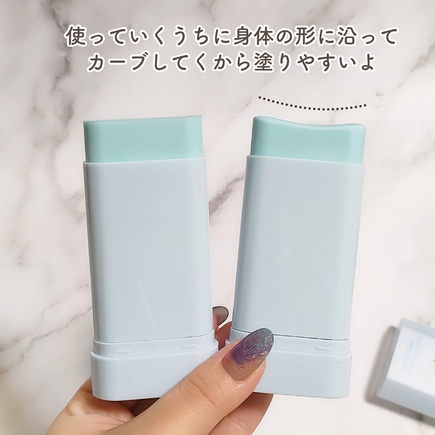 コットンソフトサンスティック/TOCOBO/日焼け止めスティックを使ったクチコミ(3枚目)