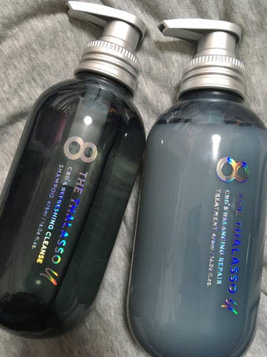 エイトザタラソ ユー CBD＆リフレッシング クレンズ 美容液シャンプー／CBD＆バランシング ダメージリペア 美容液ヘアトリートメント/エイトザタラソ/シャンプー・コンディショナーを使ったクチコミ（1枚目）