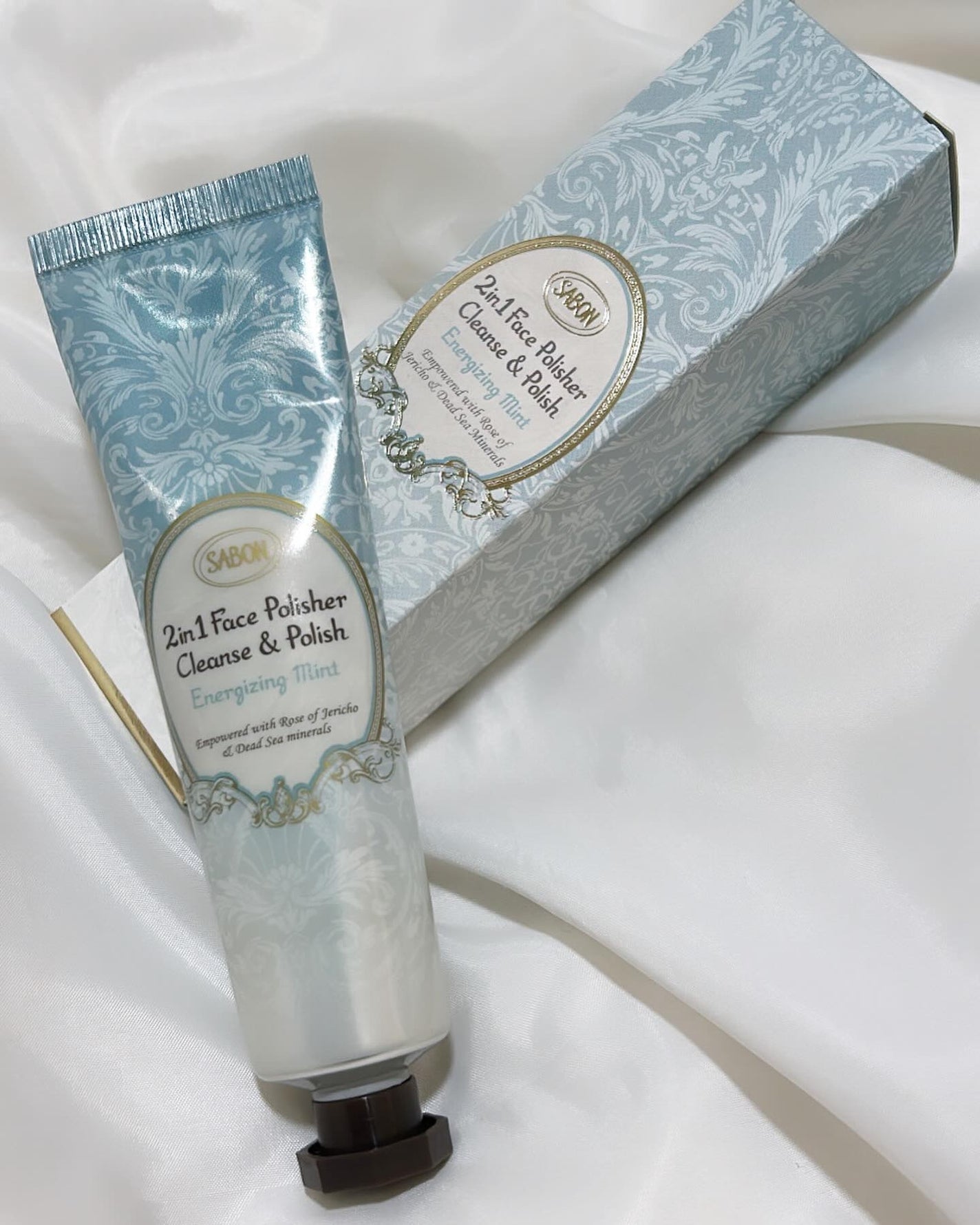 フェイスポリッシャー リフレッシング(ミント)/SABON/スクラブ・ゴマージュを使ったクチコミ(2枚目)