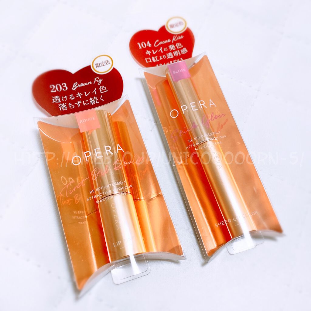 オペラ リップティント N/OPERA/リップティントを使ったクチコミ（2枚目）