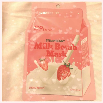 MILK BOMB MASK/G9SKIN/シートマスク・パックを使ったクチコミ(1枚目)