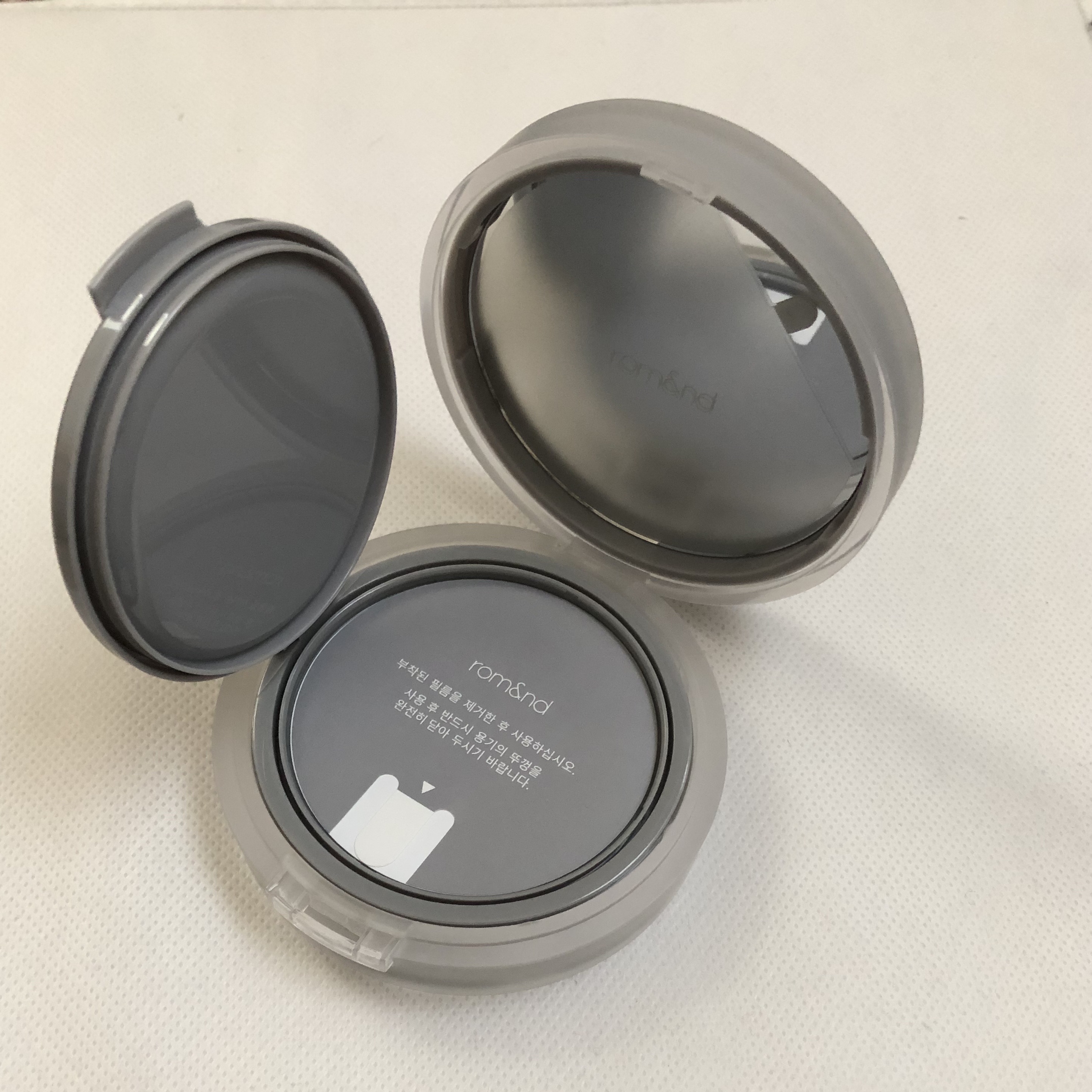 ヌーゼロクッション 02 ピュア 21/rom&nd/クッションファンデーションを使ったクチコミ（2枚目）